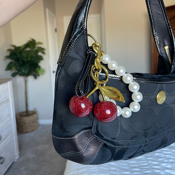 COACH Y2K Signature 11600 Hobo Leather & Canvas Shoulder Bag - Picture 3 of 14